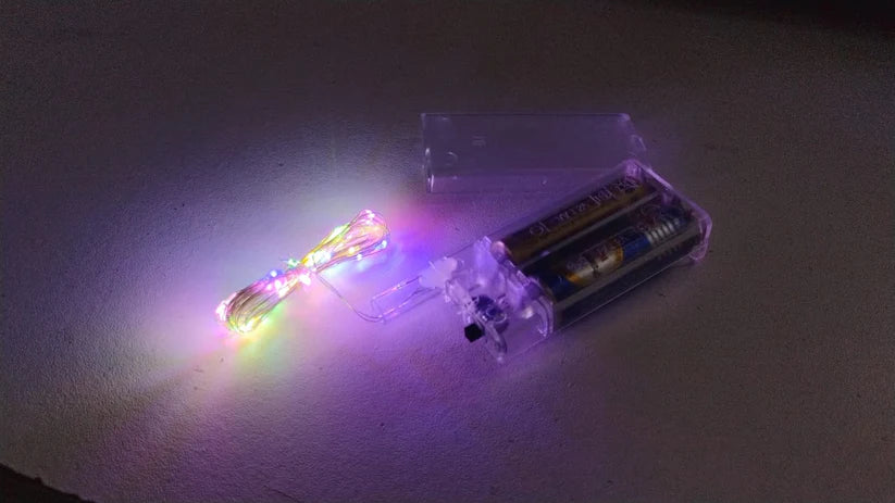13988 Multicolor 2AA Battery Powered, Copper Wire String Fairy Lights with 30 LEDs - Image 6