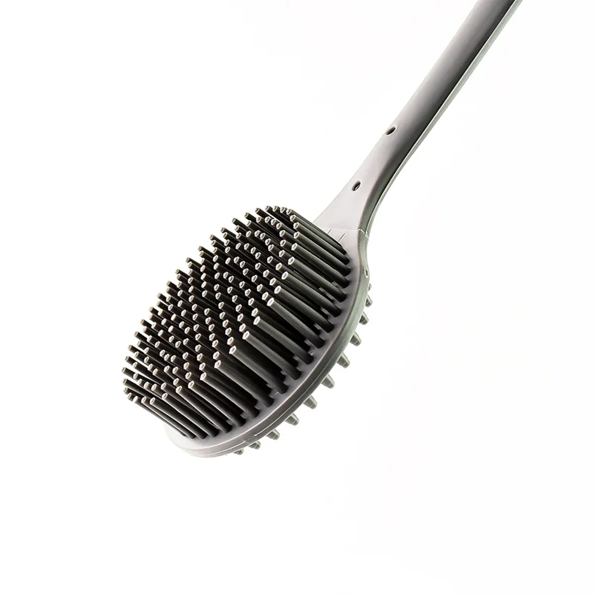 14219 Silicone Back Scrubber Brush with Long Handle (1 Pc) - Image 4