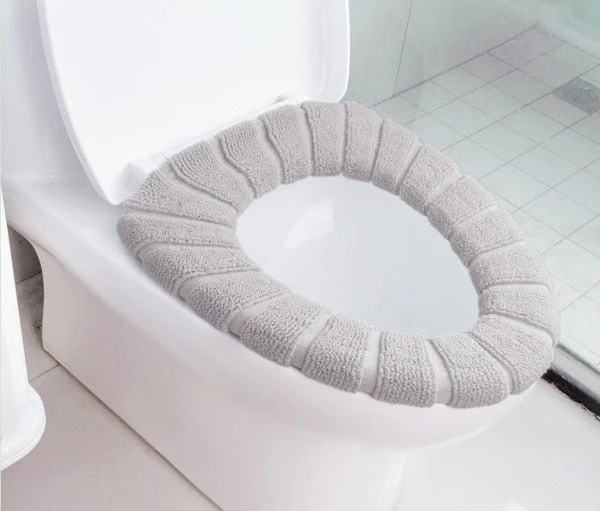 1458 Winter Comfortable Soft Toilet Seat Mat Cover Pad Cushion Plush - Image 4