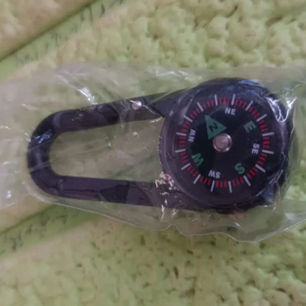 15078 Clip Snap Hook Mini Compass (1 Pc / Mix Design) - Image 7