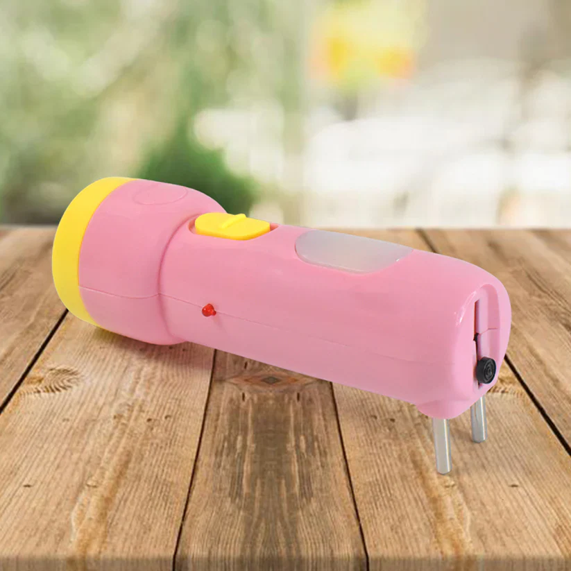 15231 2-in-1 Rechargeable Small Handy LED Torchlight for Home, Outdoor, Tracking (1 Pc) - Image 6
