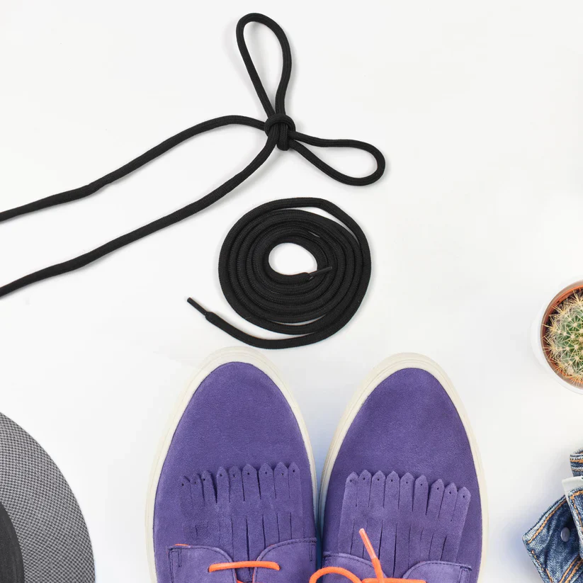 15272 Super Quality Shoe laces Sports Shoe Lace (1 Pair / Mix Color) - Image 2