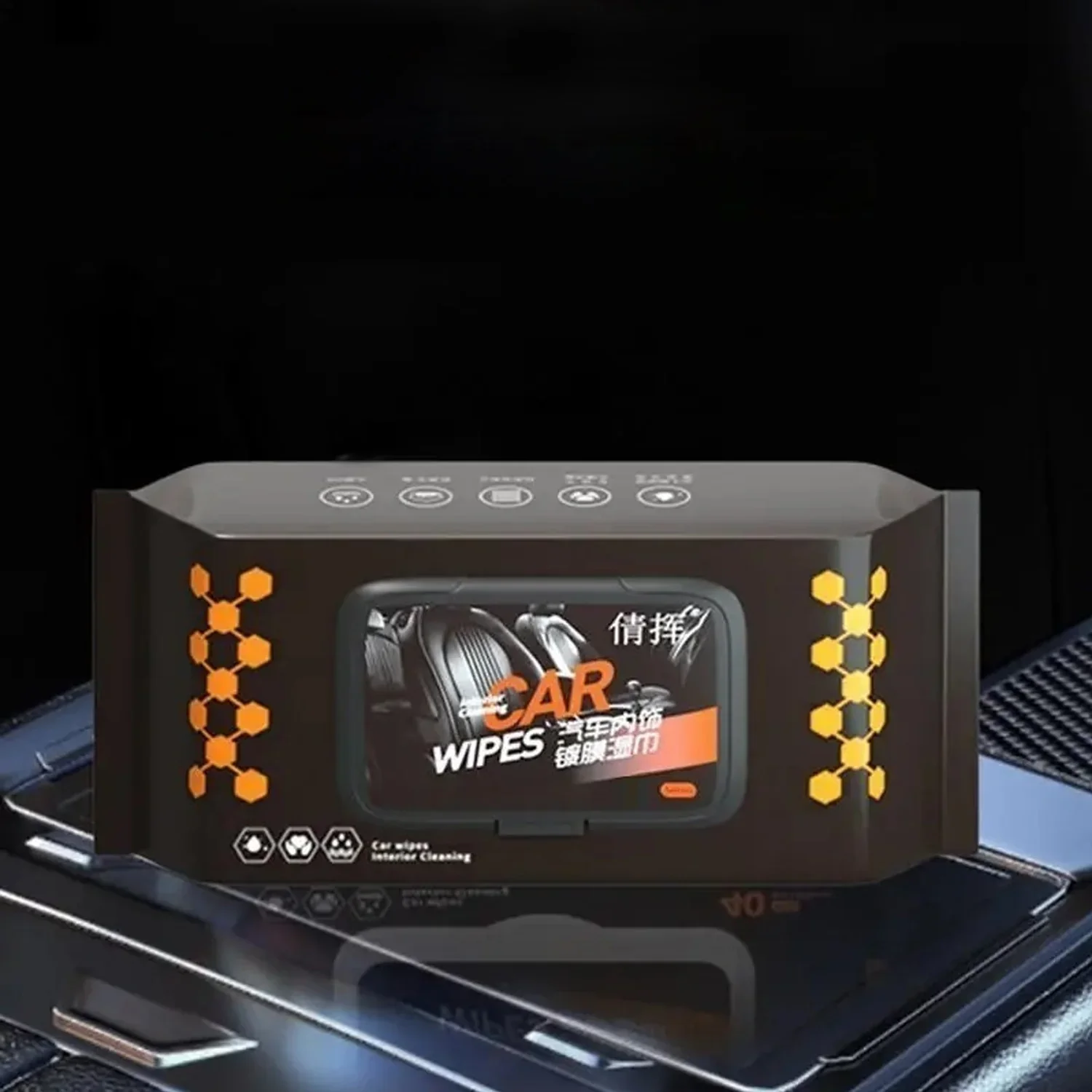 15349 Car Interior Cleaning Wet wipes (80 Pcs Set) - Image 7