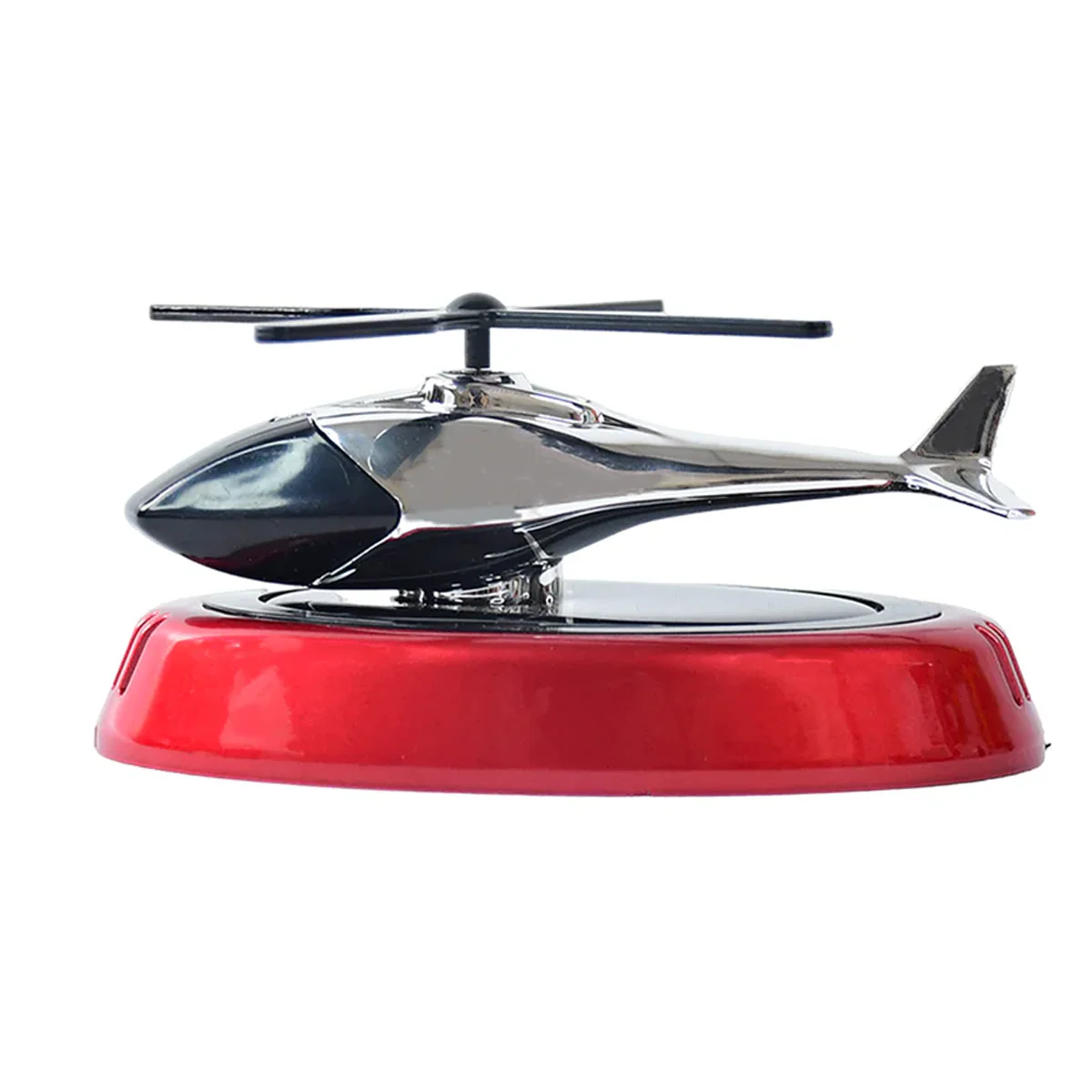15510 Solar-Powered Rotating Helicopter Car Air Freshener - Image 5