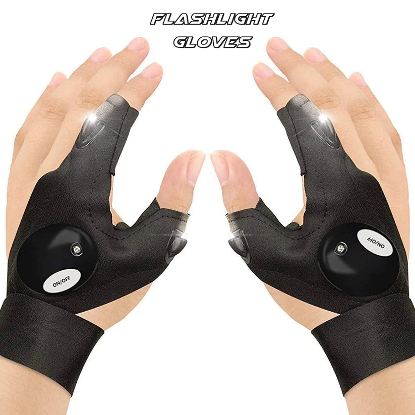 15793 LED Flashlight Gloves Gifts for Men (Hand Gloves Light / 1 Pair) - Image 4