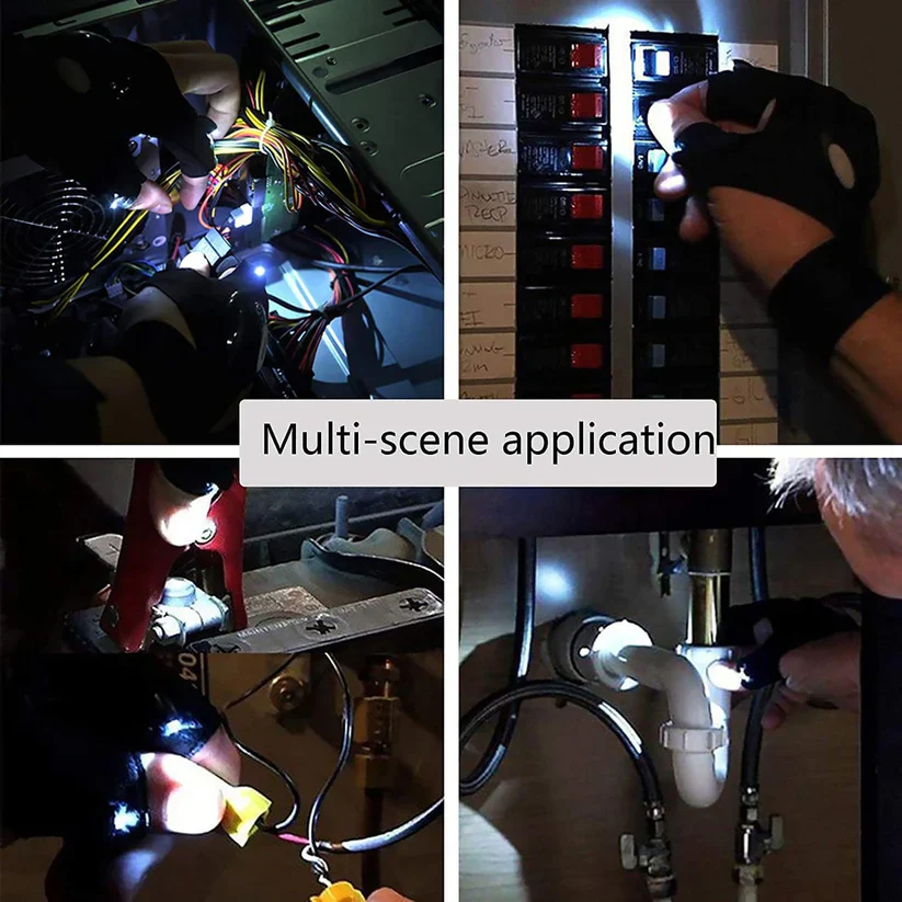 15793 LED Flashlight Gloves Gifts for Men (Hand Gloves Light / 1 Pair) - Image 8