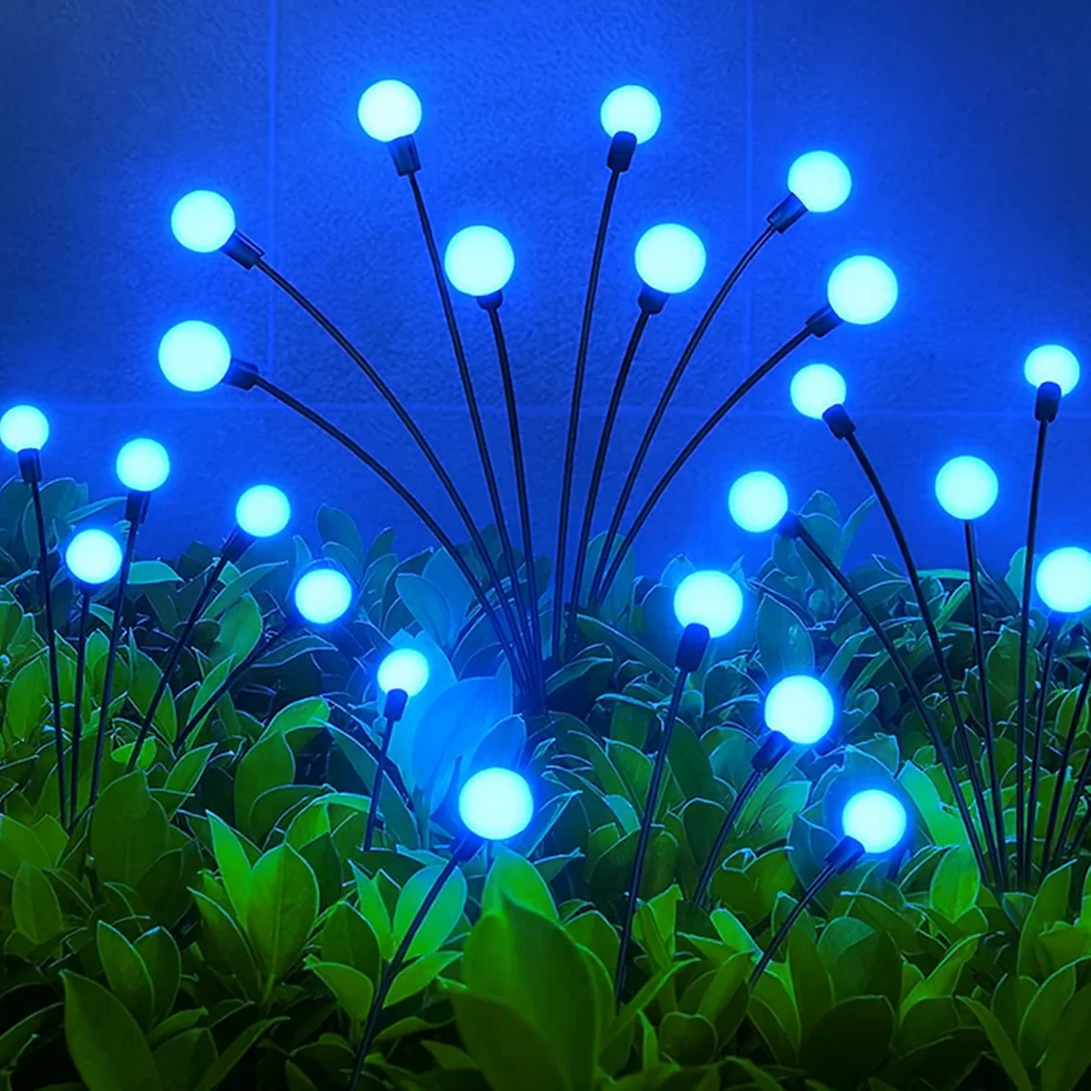 15884 Solar LED Fiber Optic Garden Light - (1 Pc / Mix LED LIght) - Image 3