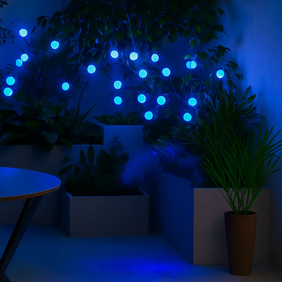 15884 Solar LED Fiber Optic Garden Light - (1 Pc / Mix LED LIght) - Image 7