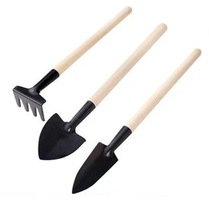 1598 Kid's Garden Tools Set of 3 Pieces (Trowel, Shovel, Rake) - Image 4