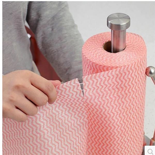 AM7758 Non Wooven Fabric Disposable Handy Wipe Cleaning Cloth Roll, Tissue Roll (1Pc) - Image 3