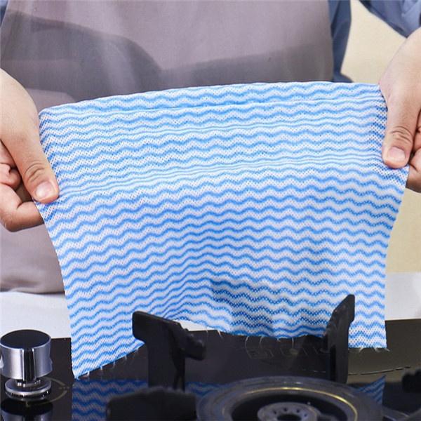 AM7758 Non Wooven Fabric Disposable Handy Wipe Cleaning Cloth Roll, Tissue Roll (1Pc) - Image 4
