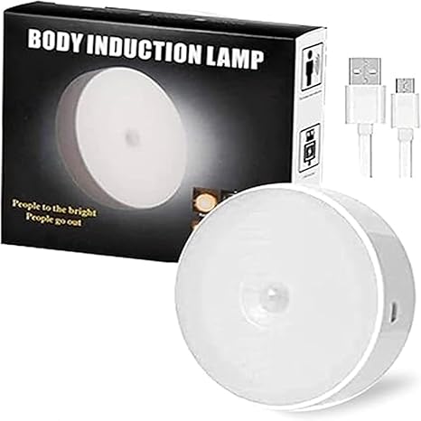 AM6356 Round Shape 8 LED Motion Sensor Induction Led Light Pack Of 1 - Image 7
