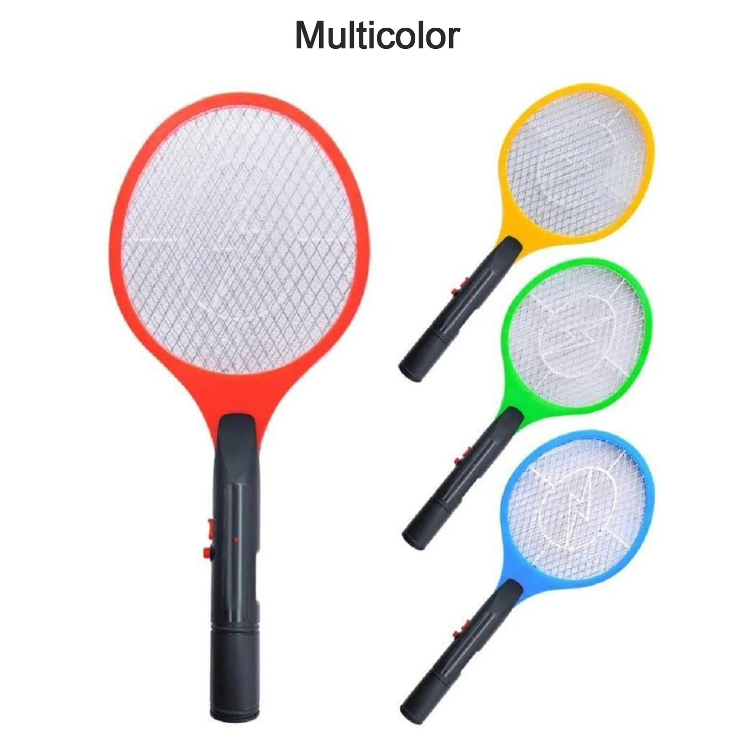 1726 Mosquito Killer Racket Rechargeable Handheld Electric Fly Swatter Mosquito Killer Racket Bat, Electric Insect Killer (Quality Assured) (with Cable) - Image 9