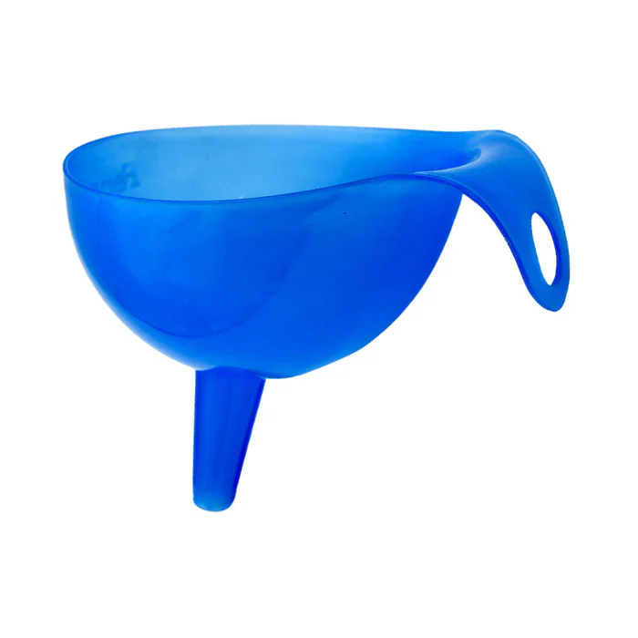 AM7643 Plastic Funnel For Pouring Oil, Sauce, Water, Juice Cooking Oil, Powder, Small Food-Grains Food Grade Plastic Funnel (1 Pc) - Image 3