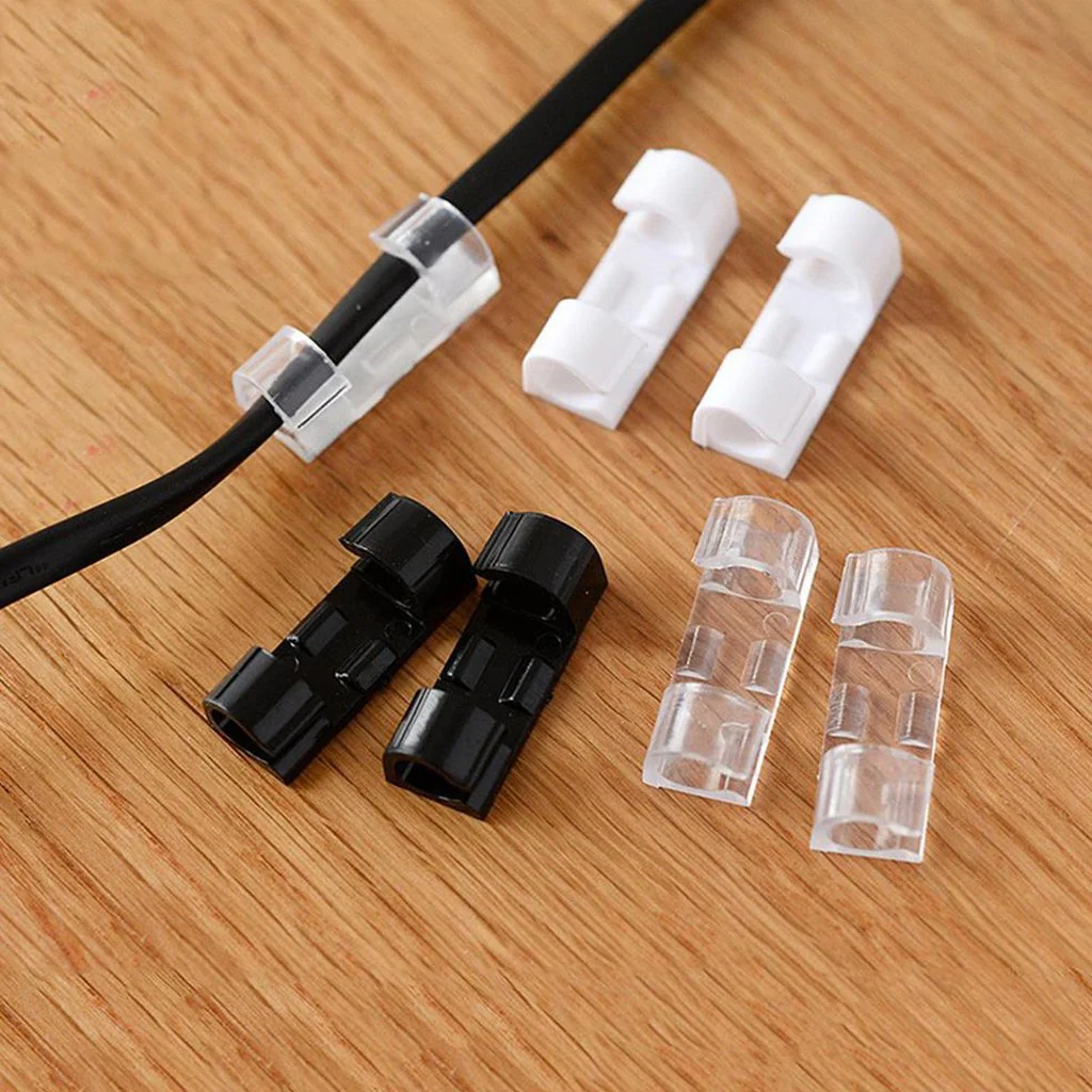 1761 Self Adhesive Cable Clips Wire Manage Holder - Image 5