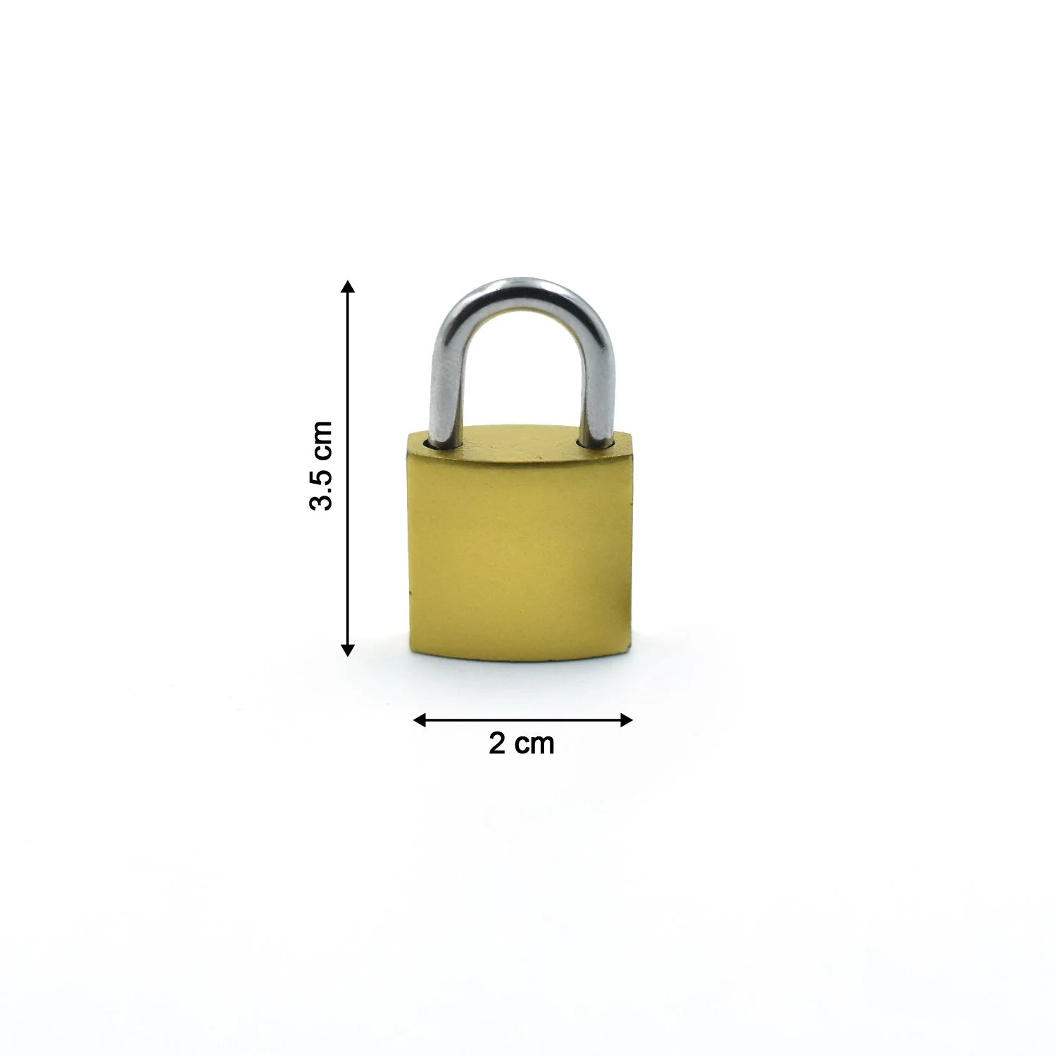 1790 Solid Imitation Copper Lock(20 mm) - Image 3