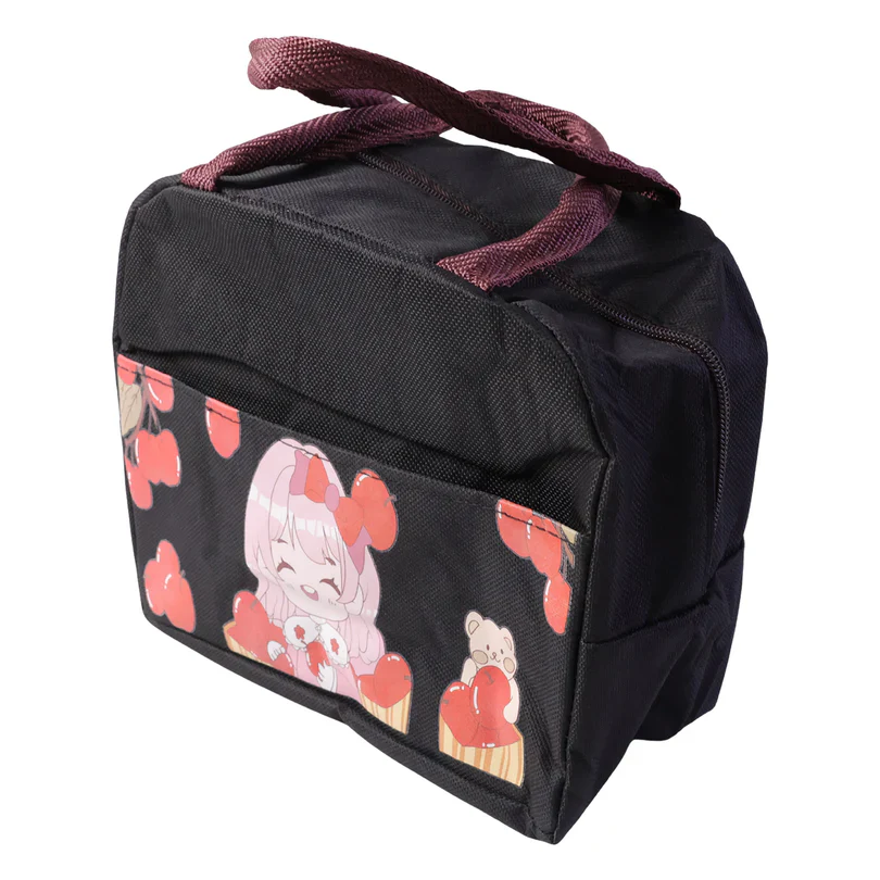 18303 Insulated Lunch Bag with Cute Cartoon Design (1 Pc) - Image 4