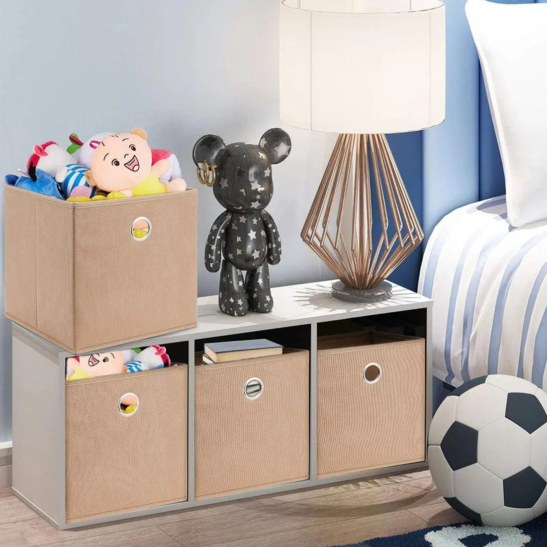 18779 Foldable Square Storage Box (20x20 Cm / 1 Pc) - Image 2