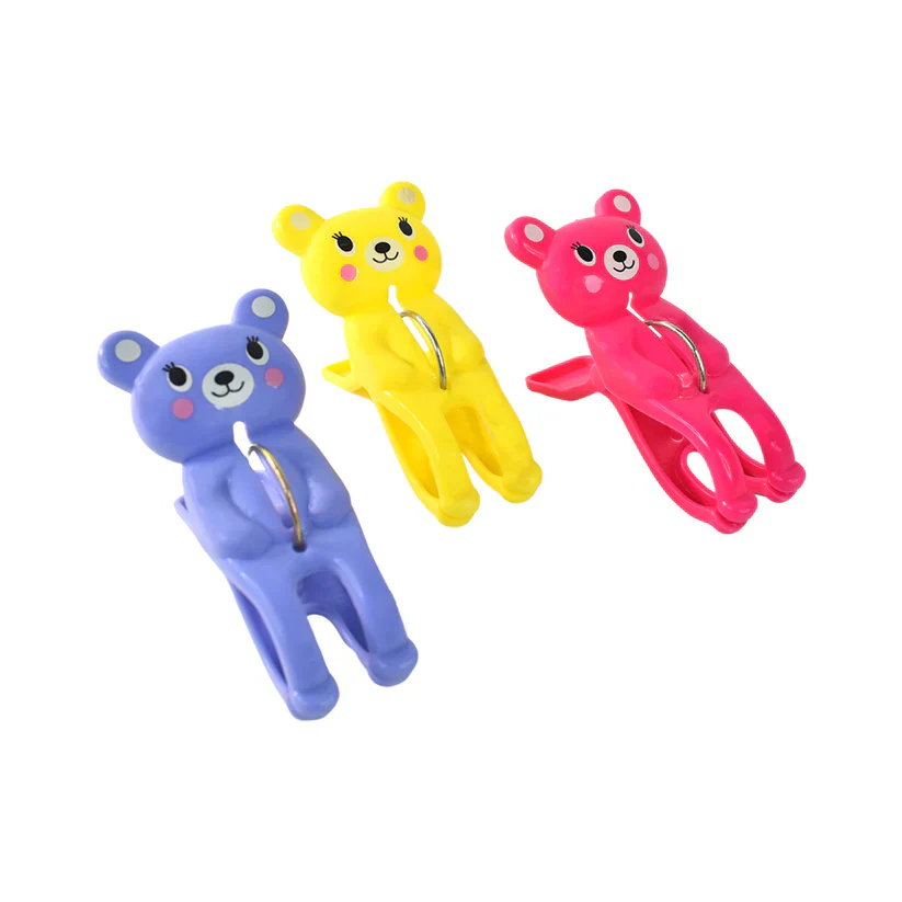 18960 Towel Clip Windproof Plastic Towel Clips (3 Pcs Set) - Image 6