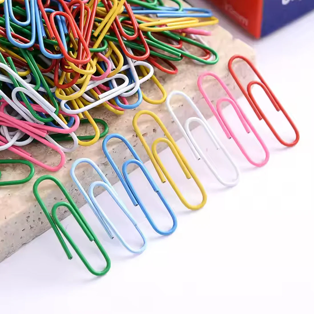 18988 Metal U Shape Paper Pin / Clip 28 mm (100 Pcs Set) - Image 2