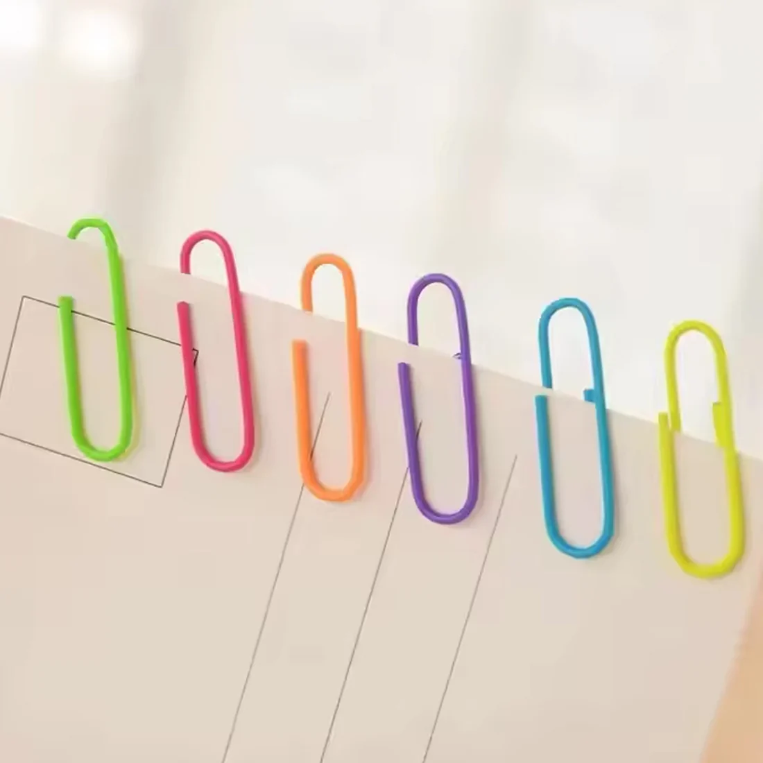 18988 Metal U Shape Paper Pin / Clip 28 mm (100 Pcs Set) - Image 4