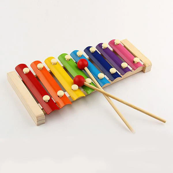 1912 Wooden Xylophone Musical Toy for Children (MultiColor) - Image 3