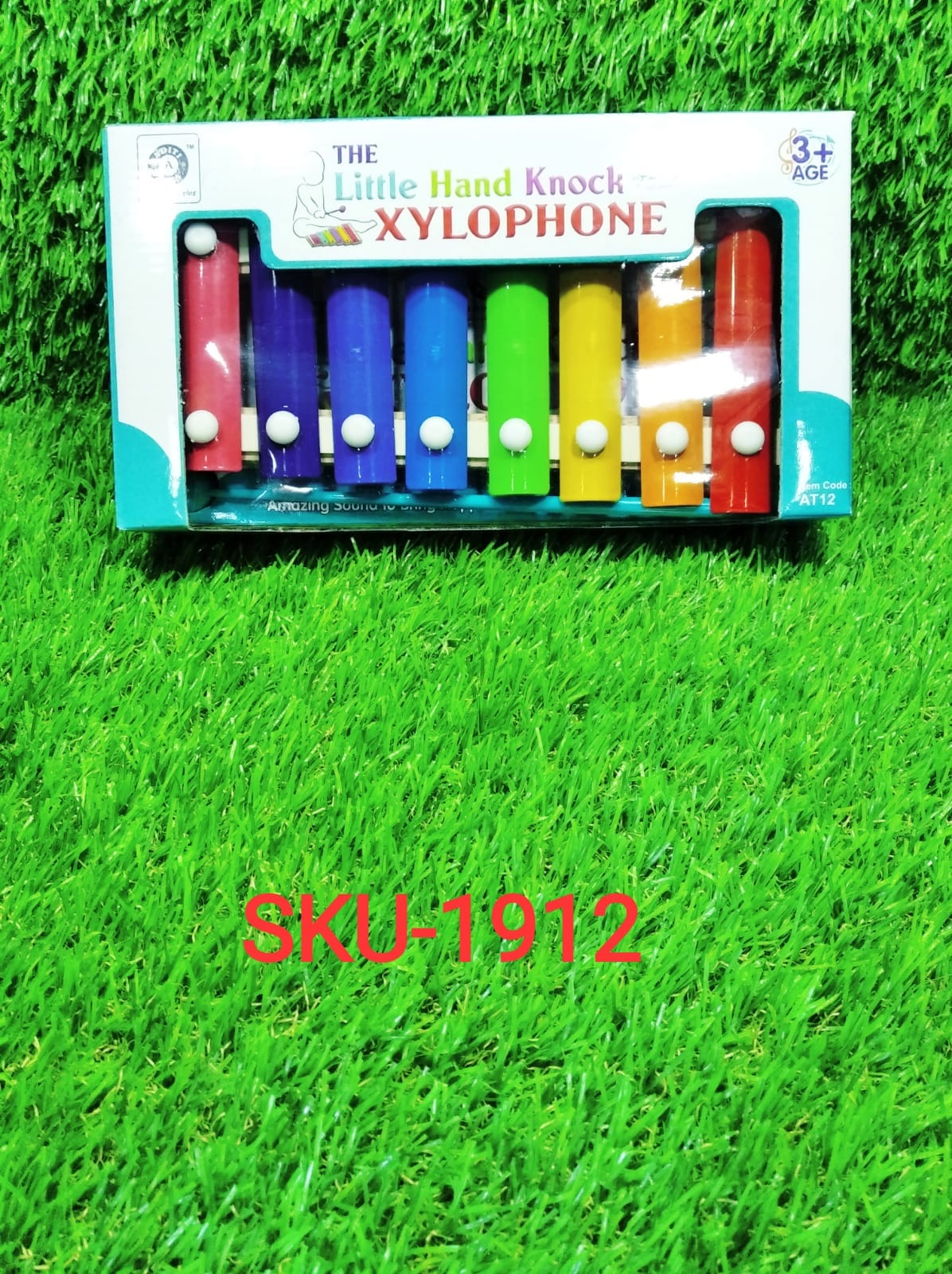 1912 Wooden Xylophone Musical Toy for Children (MultiColor) - Image 9