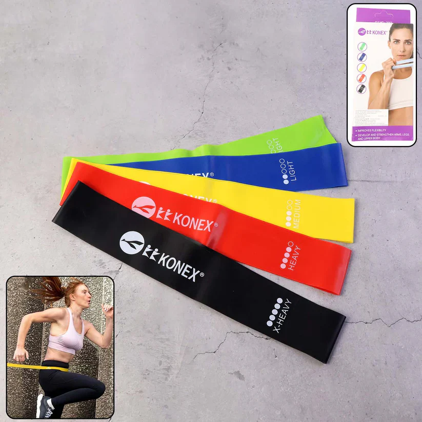 19516 Resistance Loop Exercise Bands (5 Pc)