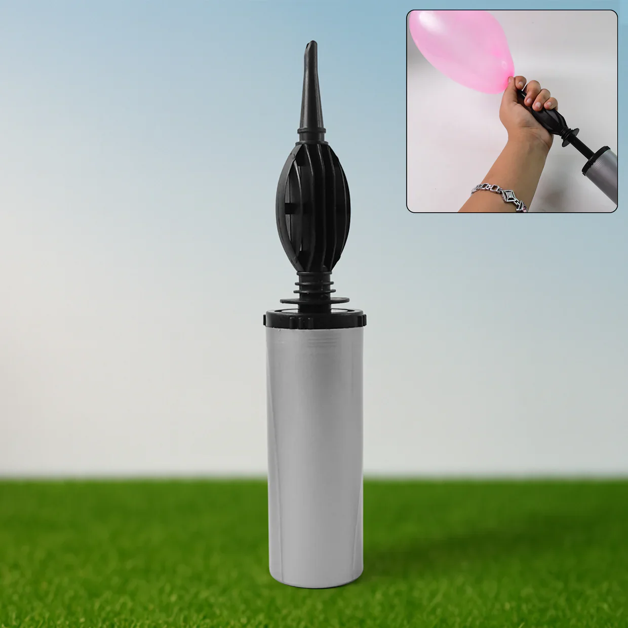 19646 Hand Balloon Pump (24 Cm / 1 Pc)