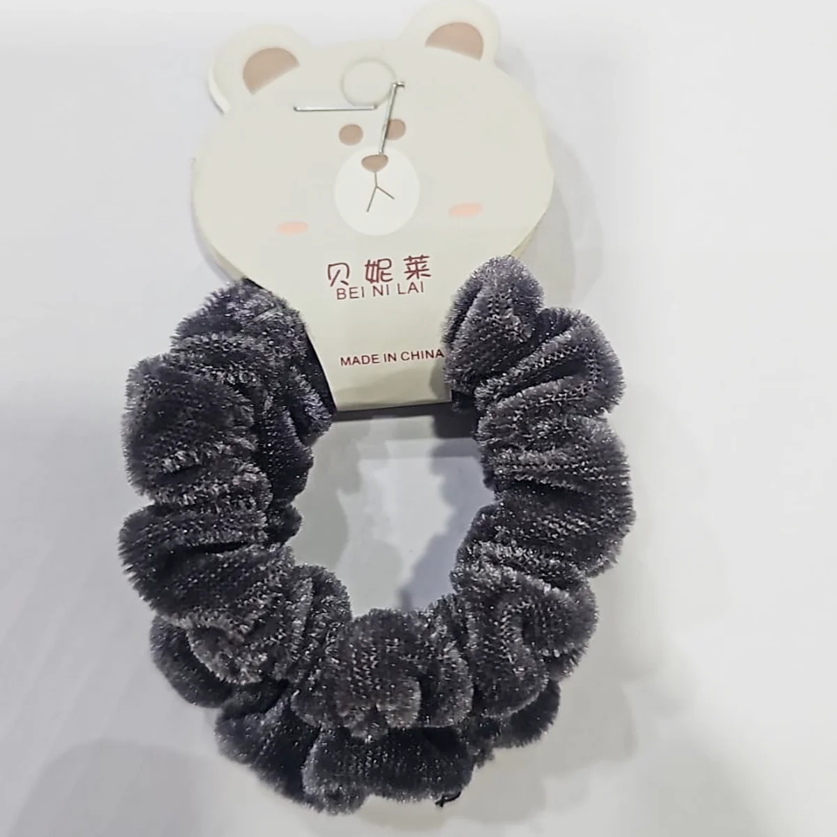 AM1038 2 Pcs Hair Ties Velvet Scrunchies, Elastic Flannelette Hair Bands Scrunchy Hair Ropes Women Hair Accessories - Image 7