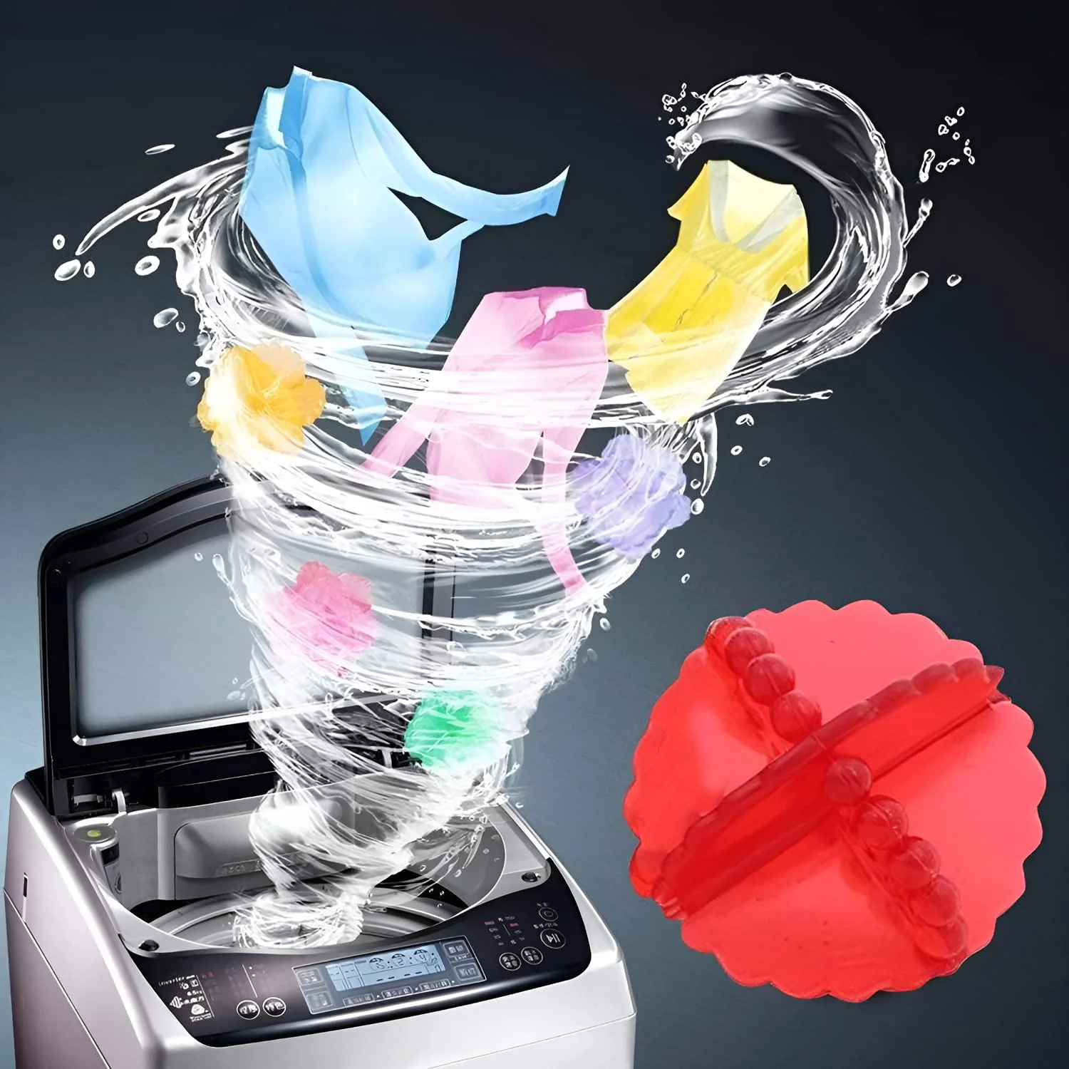 AM7756 Laundry Washing Ball, Wash Without Detergent (6pcs) - Image 3