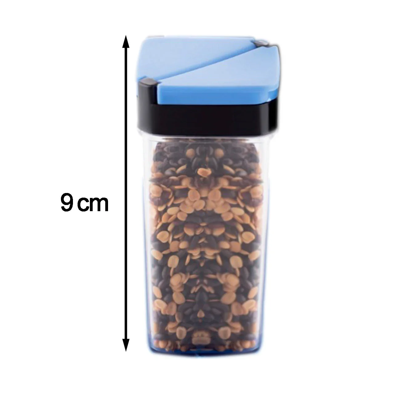 2114 Multipurpose Spice Rack For Kitchen Plastic Made Set Of 4 Jar - Image 5