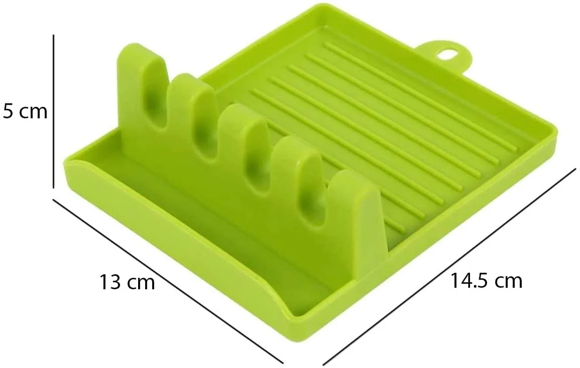 2121 Multi-Functional Spatula Holder/Rest for Kitchen Utensils - Image 3