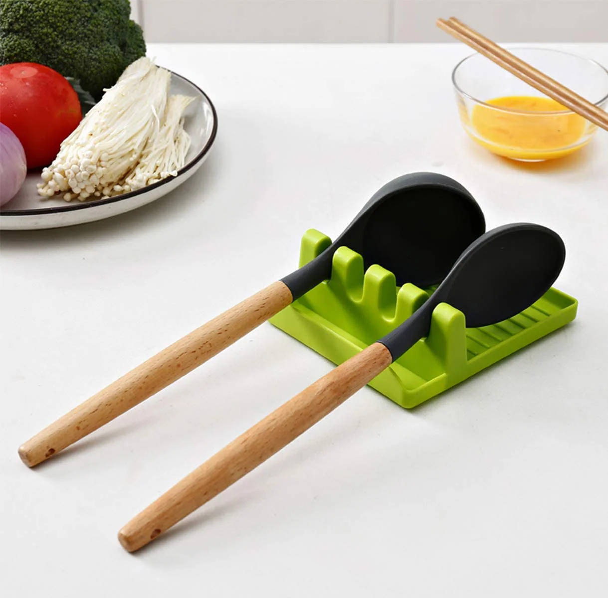 2121 Multi-Functional Spatula Holder/Rest for Kitchen Utensils - Image 4