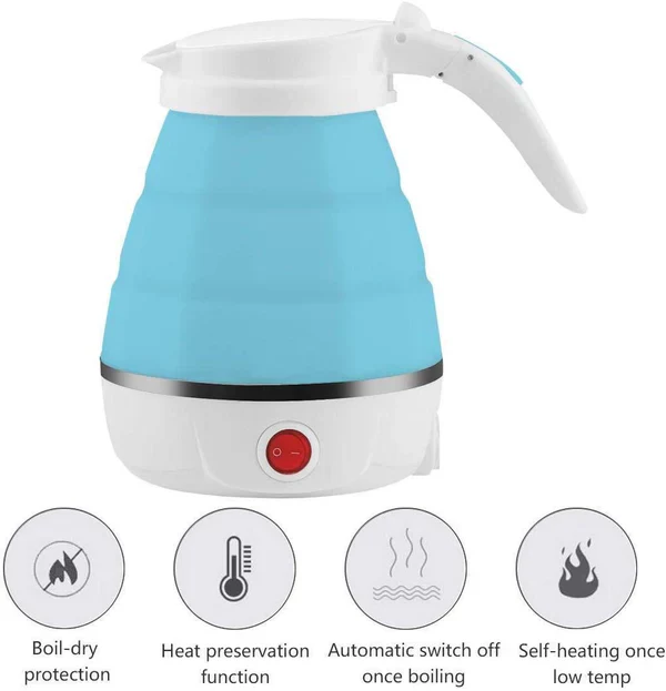 2137 Silicone Foldable Electric Water Kettle - Image 5