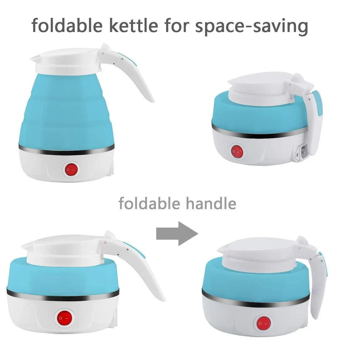 2137 Silicone Foldable Electric Water Kettle - Image 6