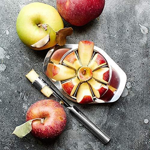 2140 Stainless Steel Apple Cutter Slicer with 8 Blades and Handle - Image 5