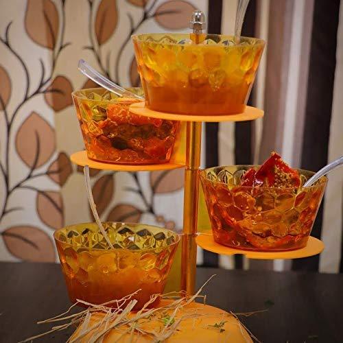 2141 4 in 1 Multipurpose 360 Degree Rotating Pickle Rack Container for Kitchen - Image 5