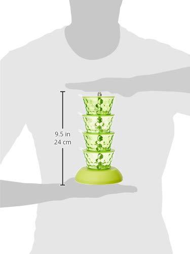 2141 4 in 1 Multipurpose 360 Degree Rotating Pickle Rack Container for Kitchen - Image 7