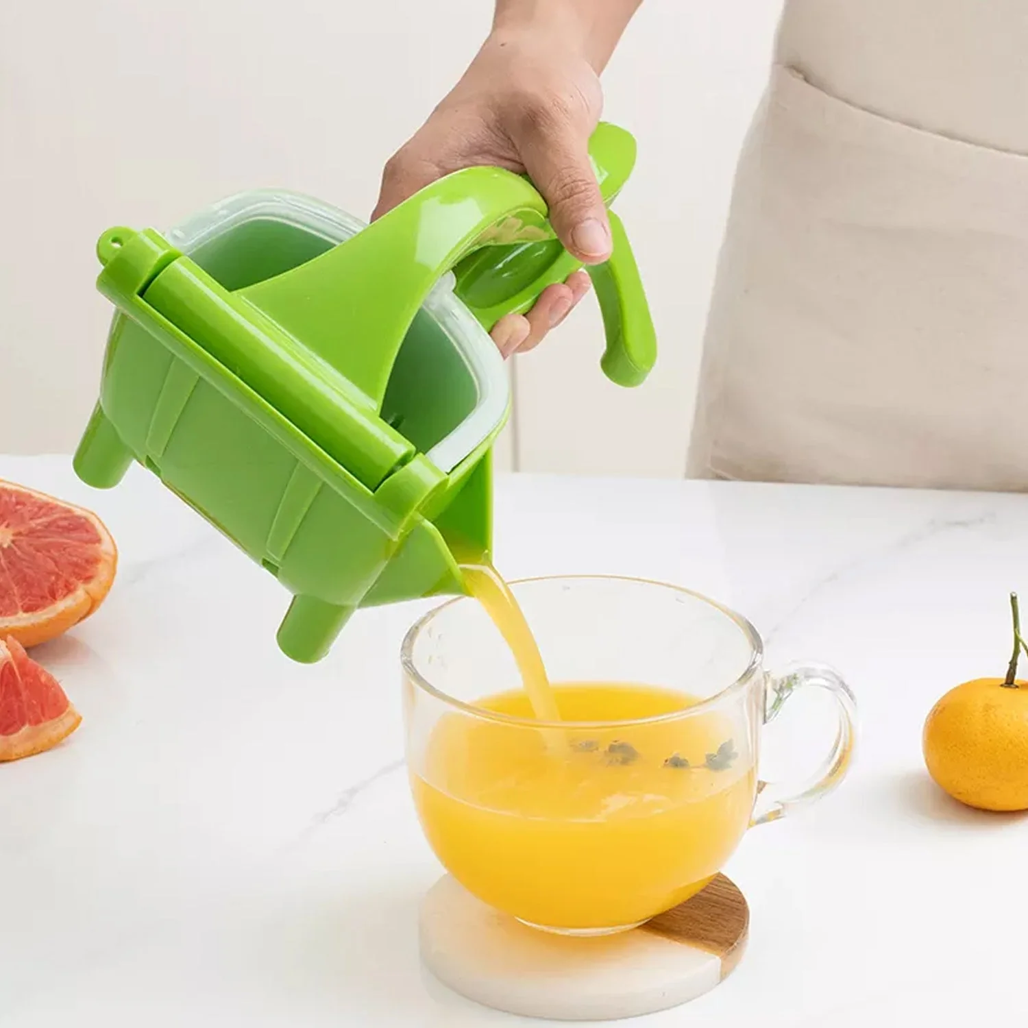 2337 Heavy Duty Juice Press Squeezer with juicers (Multicoloured) - Image 4