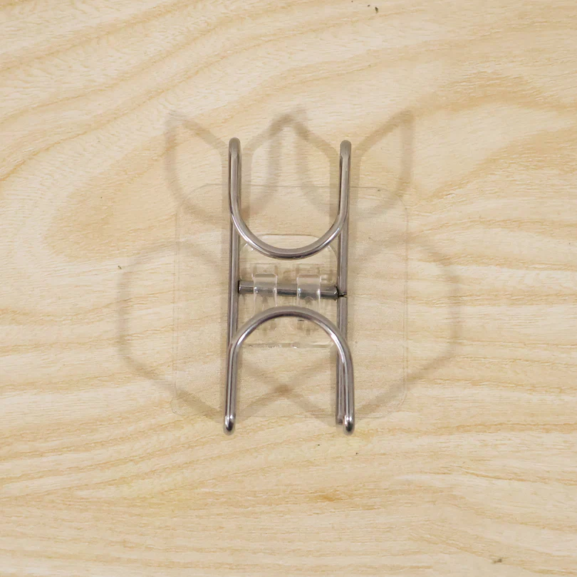 23477 Transparent Double Loop Adhesive Wall Hook ā 1 Pc - Image 11