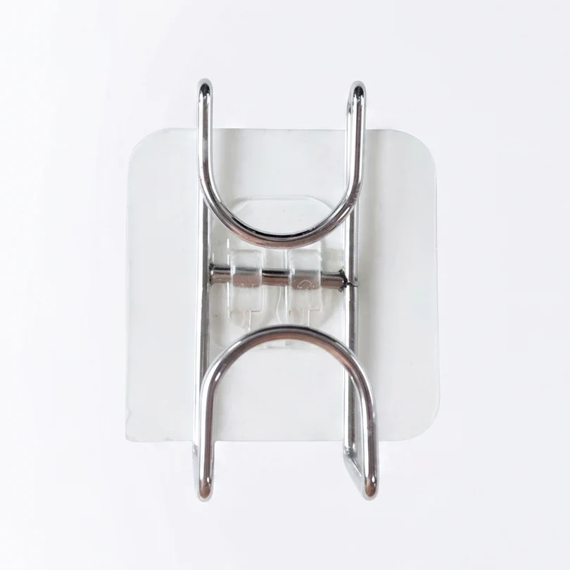 23477 Transparent Double Loop Adhesive Wall Hook ā 1 Pc - Image 4