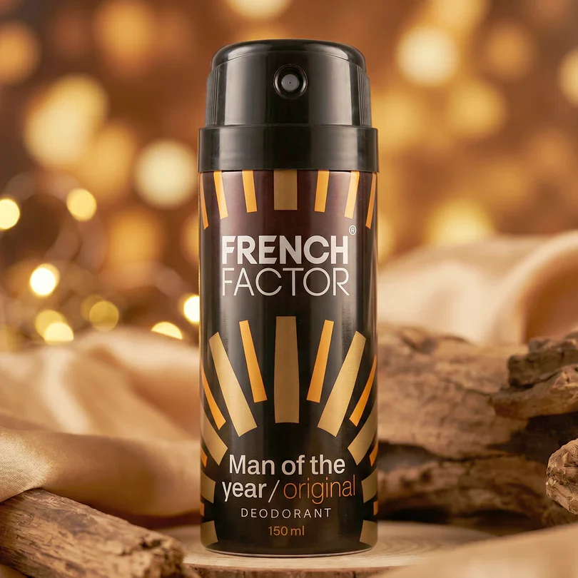 23716 French Factor Man Of The Year Original Body Spray (1 Pc, 150 ML) - Image 8