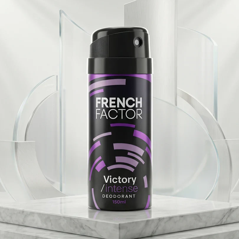 23717 French Factor Victory Intense Deodorant Body Spray (1 Pc, 150 ML) - Image 5