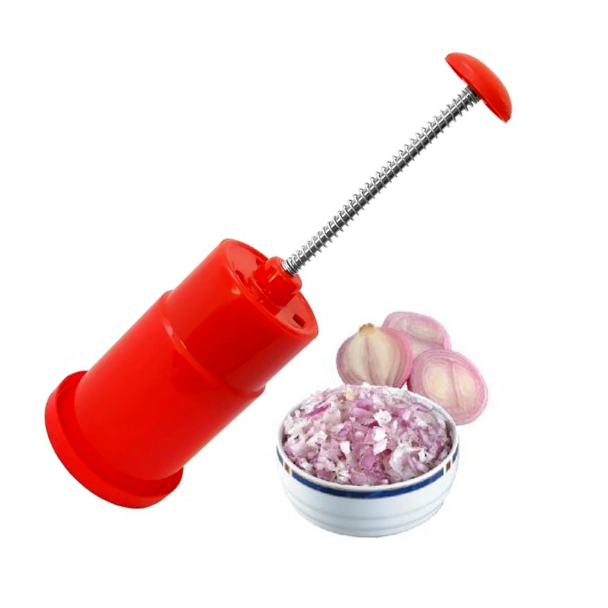 2411 Onion Vegetable Hand Press Cutting Chopper - Image 7