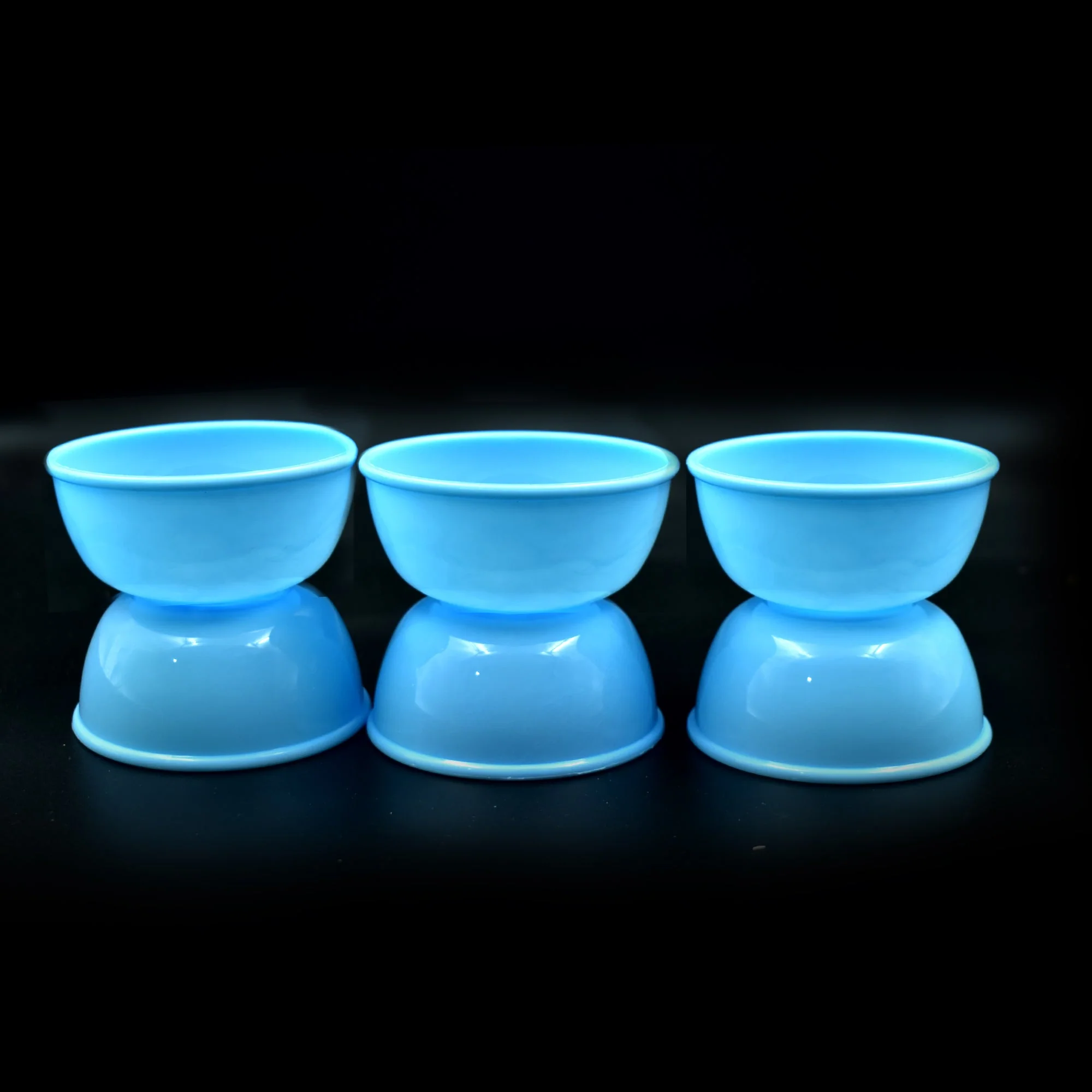 2425 Small Plastic Bowl Set, Microwave Safe Unbreakable, Set of 6 - Image 3