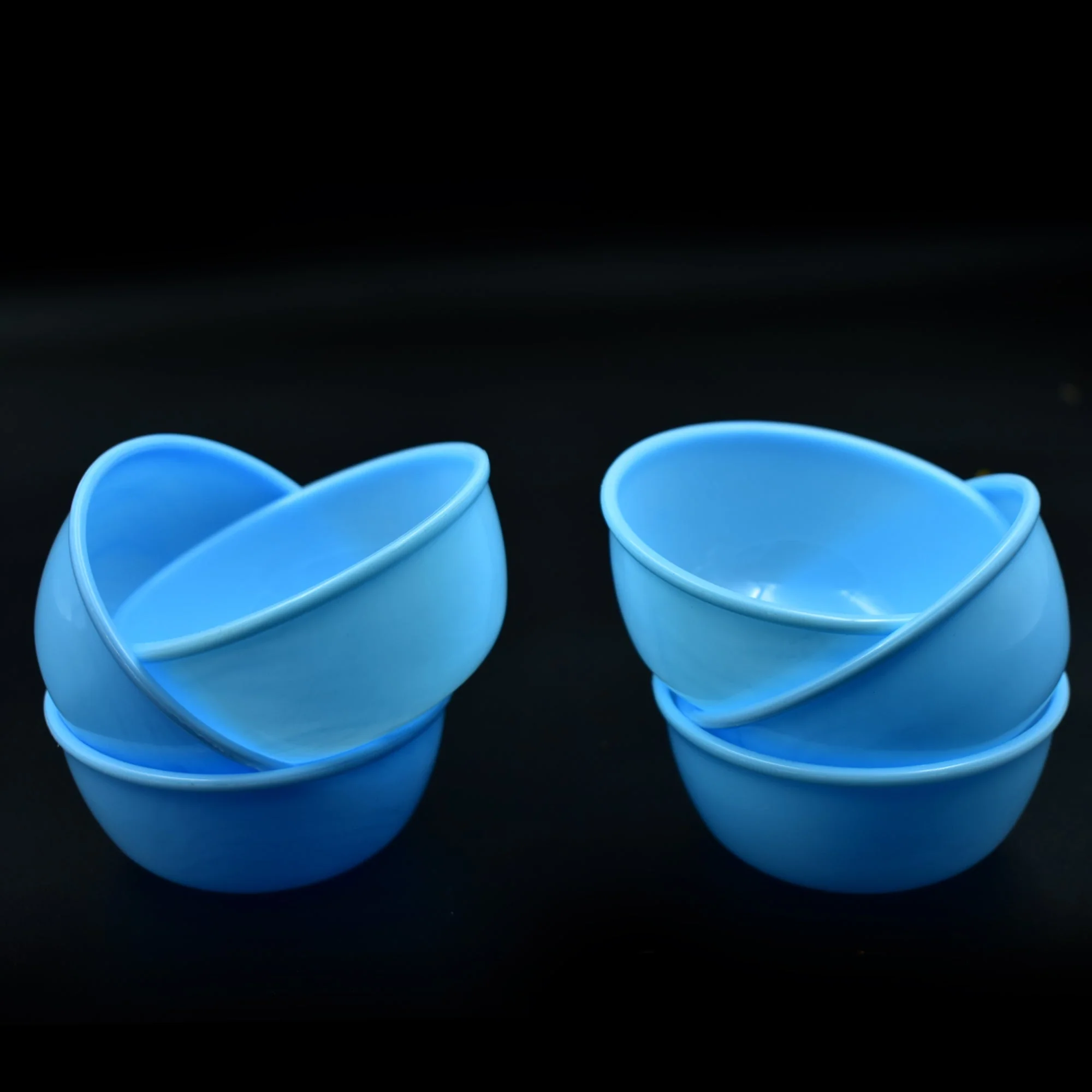 2425 Small Plastic Bowl Set, Microwave Safe Unbreakable, Set of 6 - Image 6