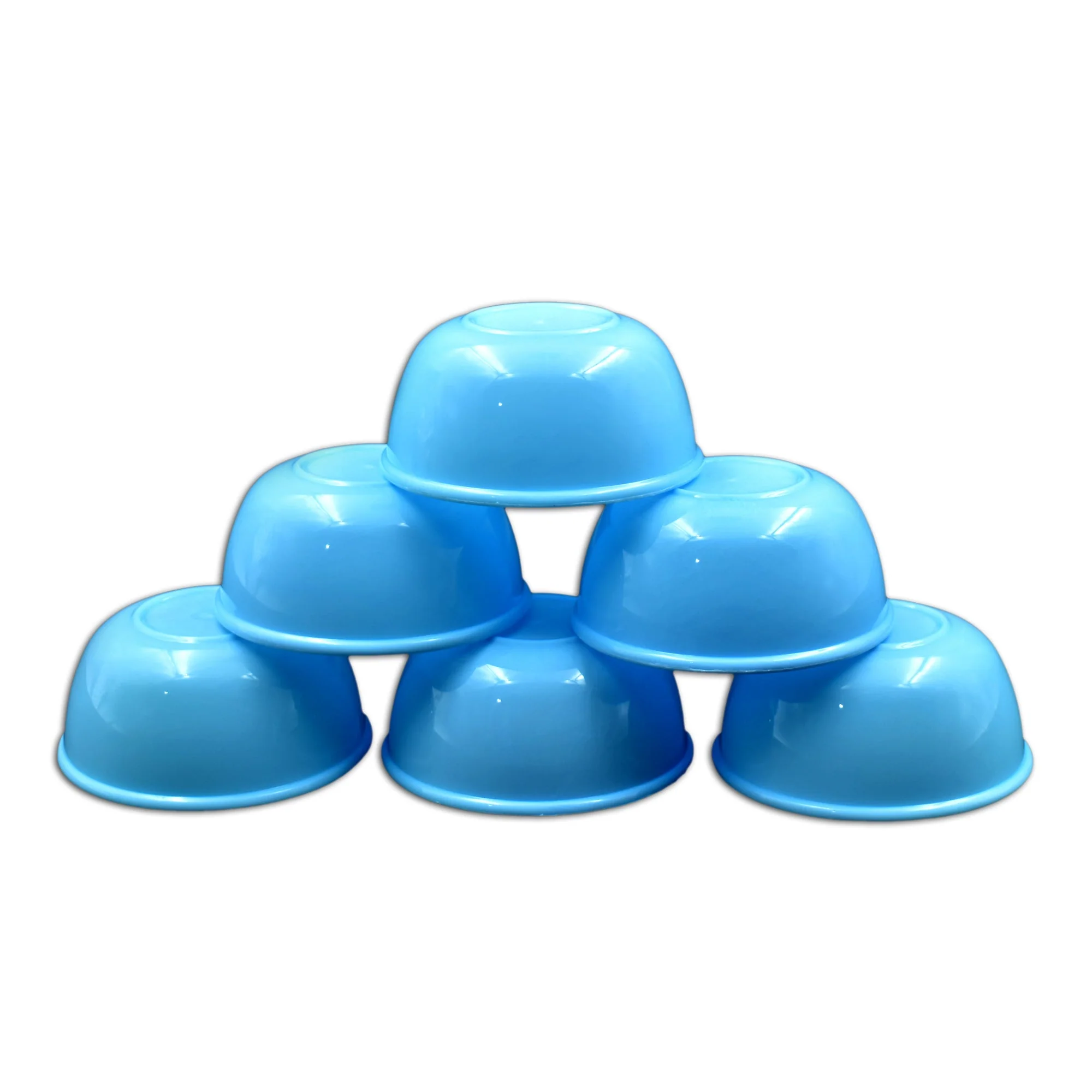2425 Small Plastic Bowl Set, Microwave Safe Unbreakable, Set of 6 - Image 7