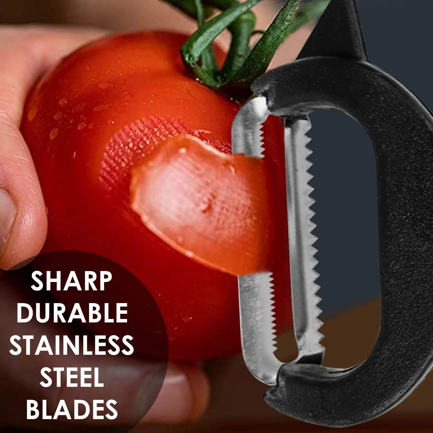 2618 2-in-1 Double Julienne and Vegetable Peeler - Image 3