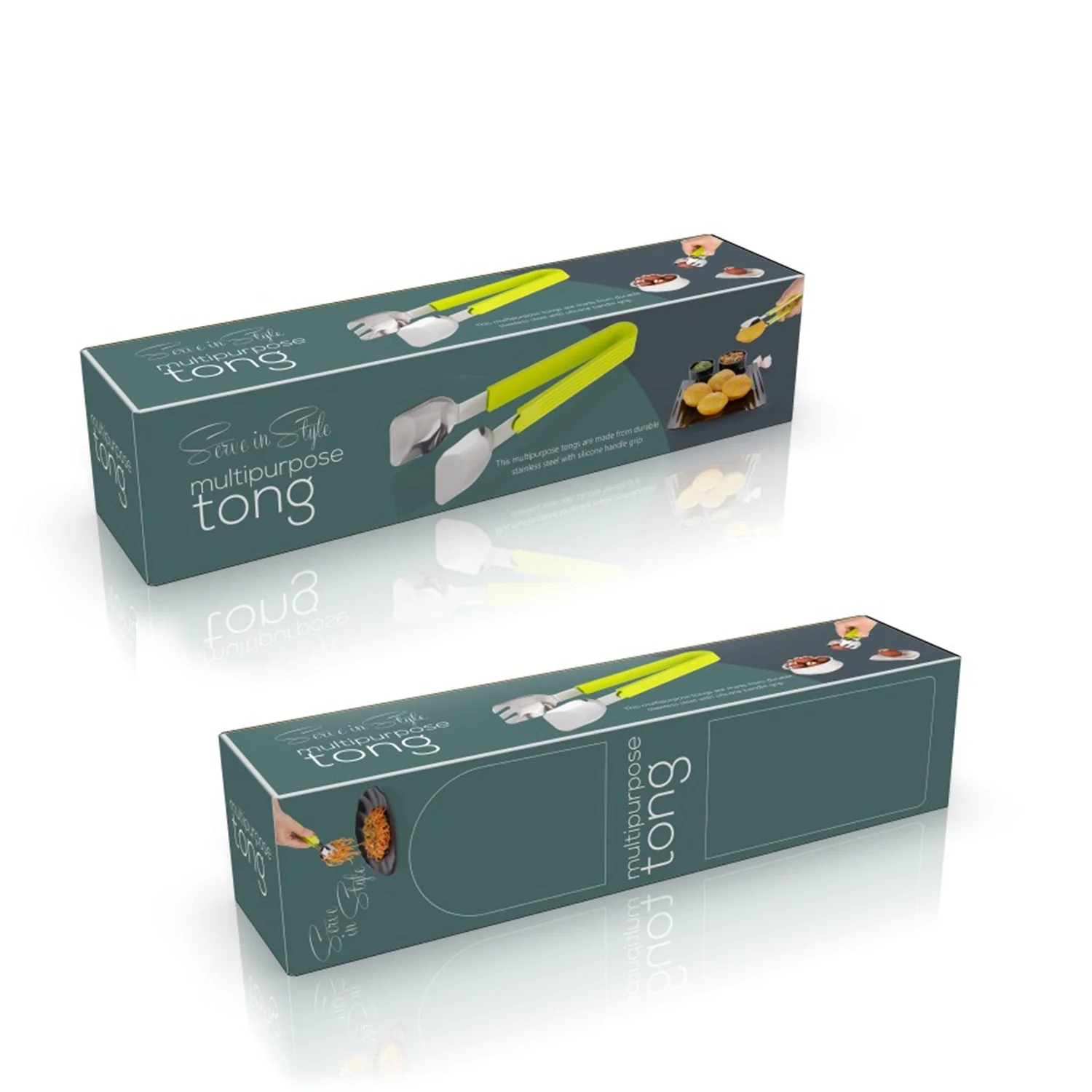2698 Multi P Salad Serve Tong used in all kinds of places household and kitchen purposes for holding and grabbing food stuffs and items etc. - Image 5